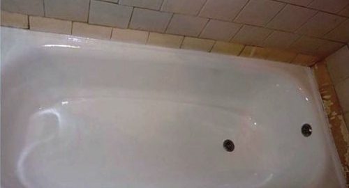 Реставрация ванны жидким акрилом | Выборгская